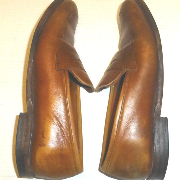 Allen Edmonds Lake Forest Men's Leather Shoes Size: 9 EEE Brown PLEASE READ - Picture 7 of 12